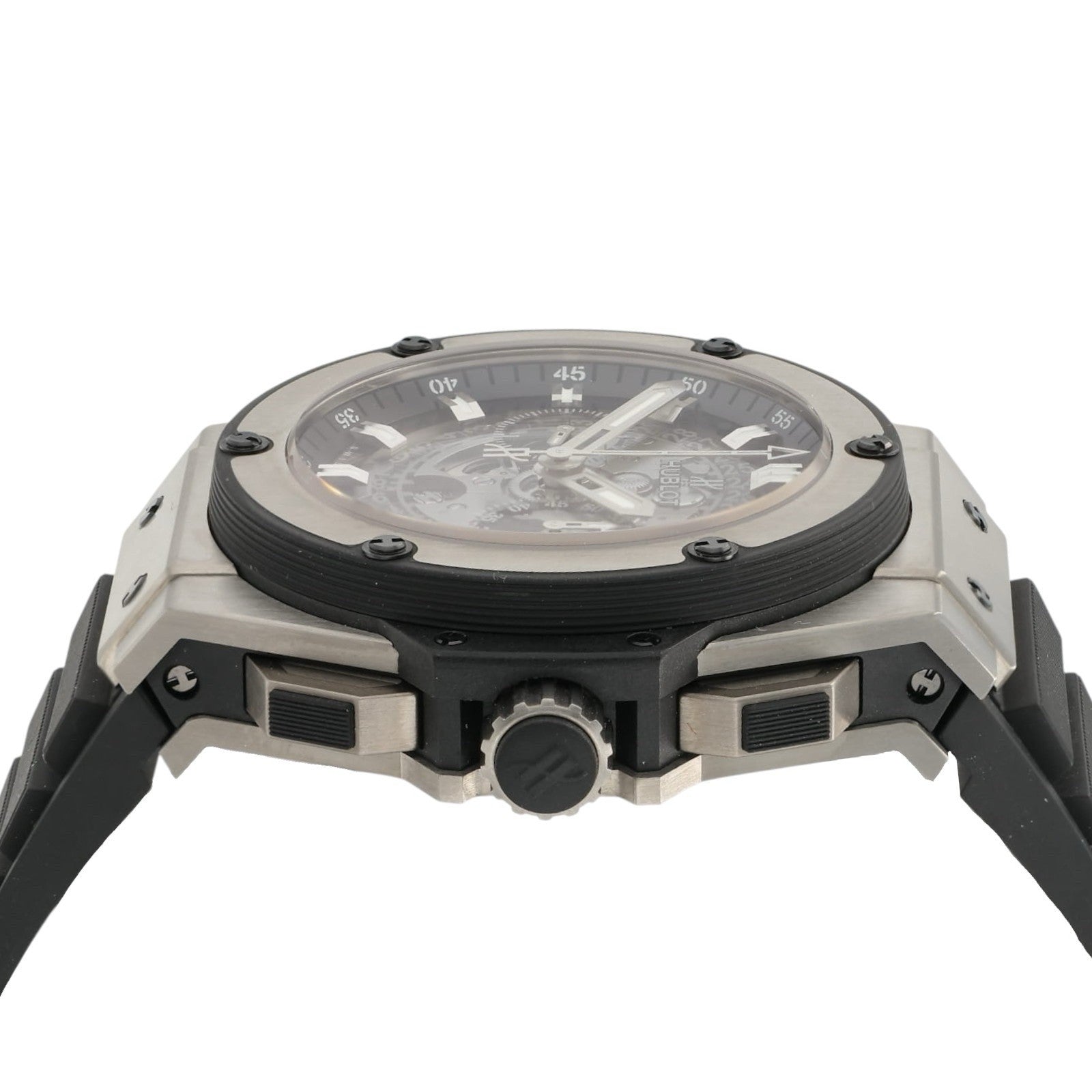 Hublot King Power Skeleton Dial Titanium 48mm Automatic Men’s 701.NX.0170.RX