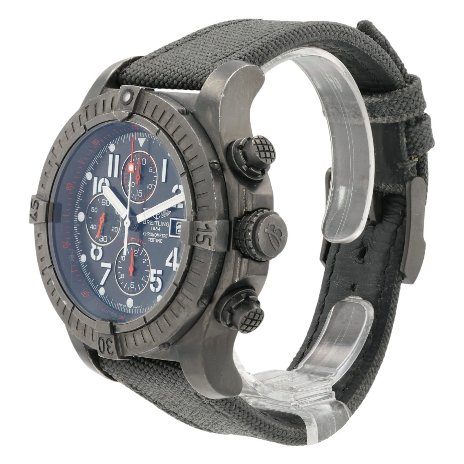 Breitling Super Avenger Date Blacksteel M13370 Limited Edition 48mm Watch