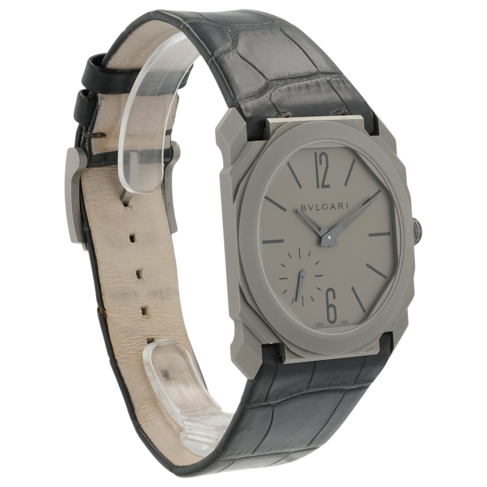 Bulgari Octo Finissimo Grey Dial Titanium 40mm Automatic Men’s BGO40TXT