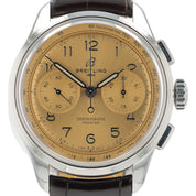 Breitling Premier B09 Stainless Steel Champagne Dial 40mm Manual Wind AB0930