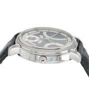 Maurice Lacroix Masterpiece Black Dial Stainless Steel 44mm Manual Wind MP7068