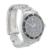 Rolex Submariner Date Stainless Steel Black Dial 40mm Automatic Mens Watch 16610