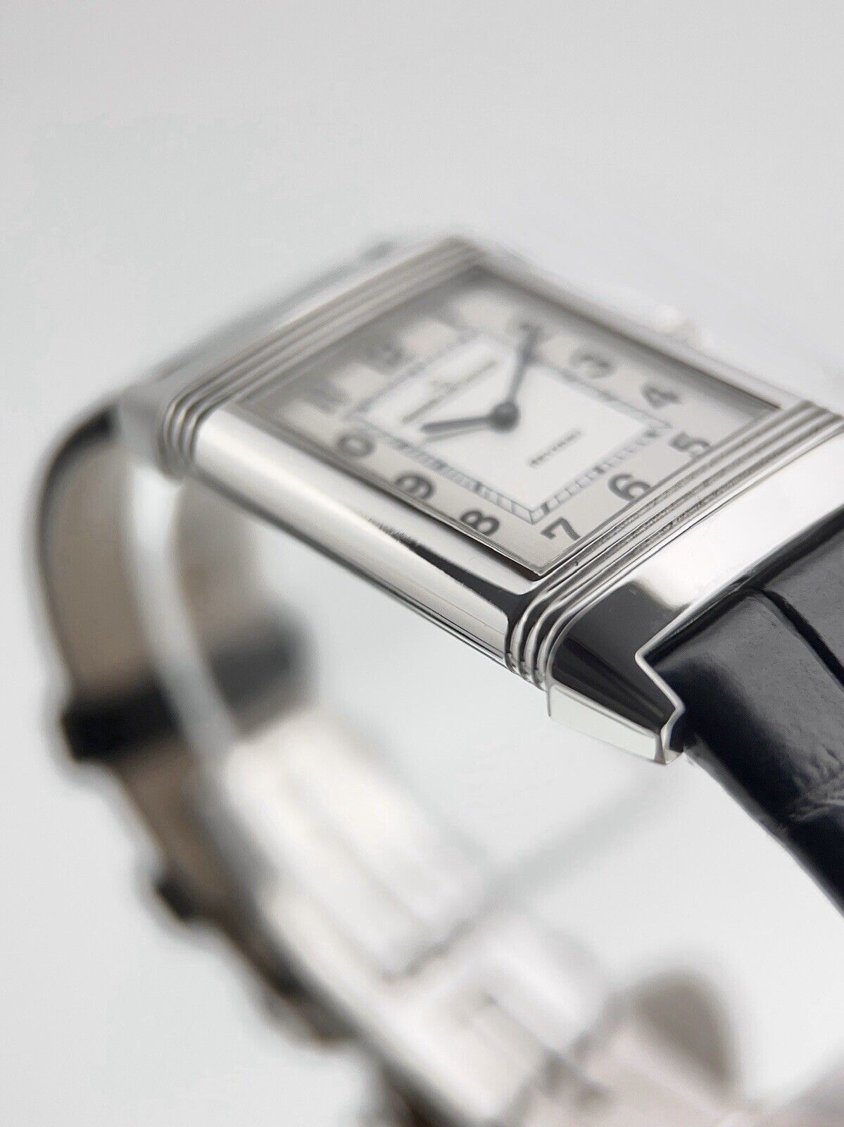 Jaeger LeCoultre Reverso Steel Silver Color Dial 23mm Manual Wind Watch Q2508410