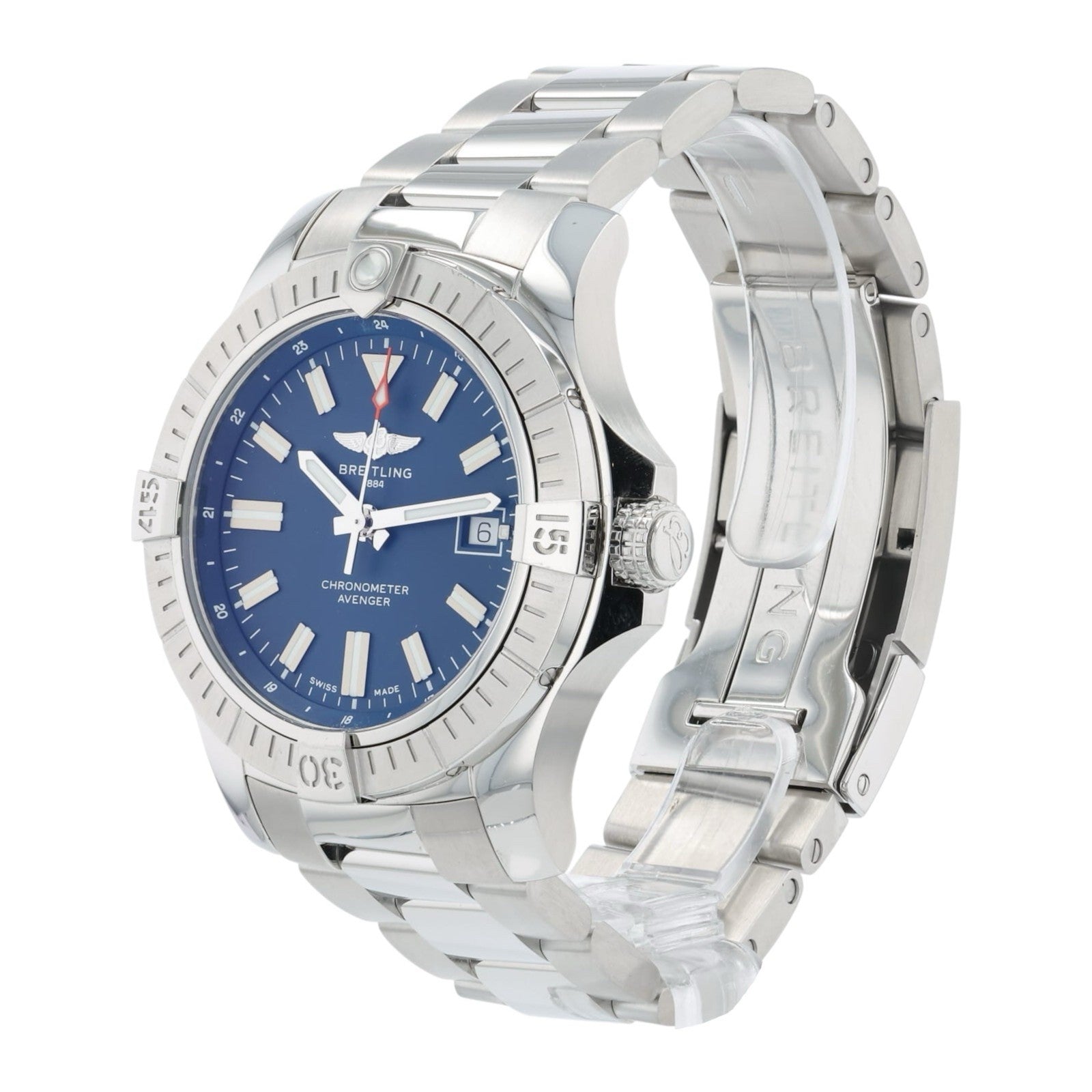 Breitling Avenger Blue Dial Stainless Steel 43mm Automatic Men’s Watch A17318
