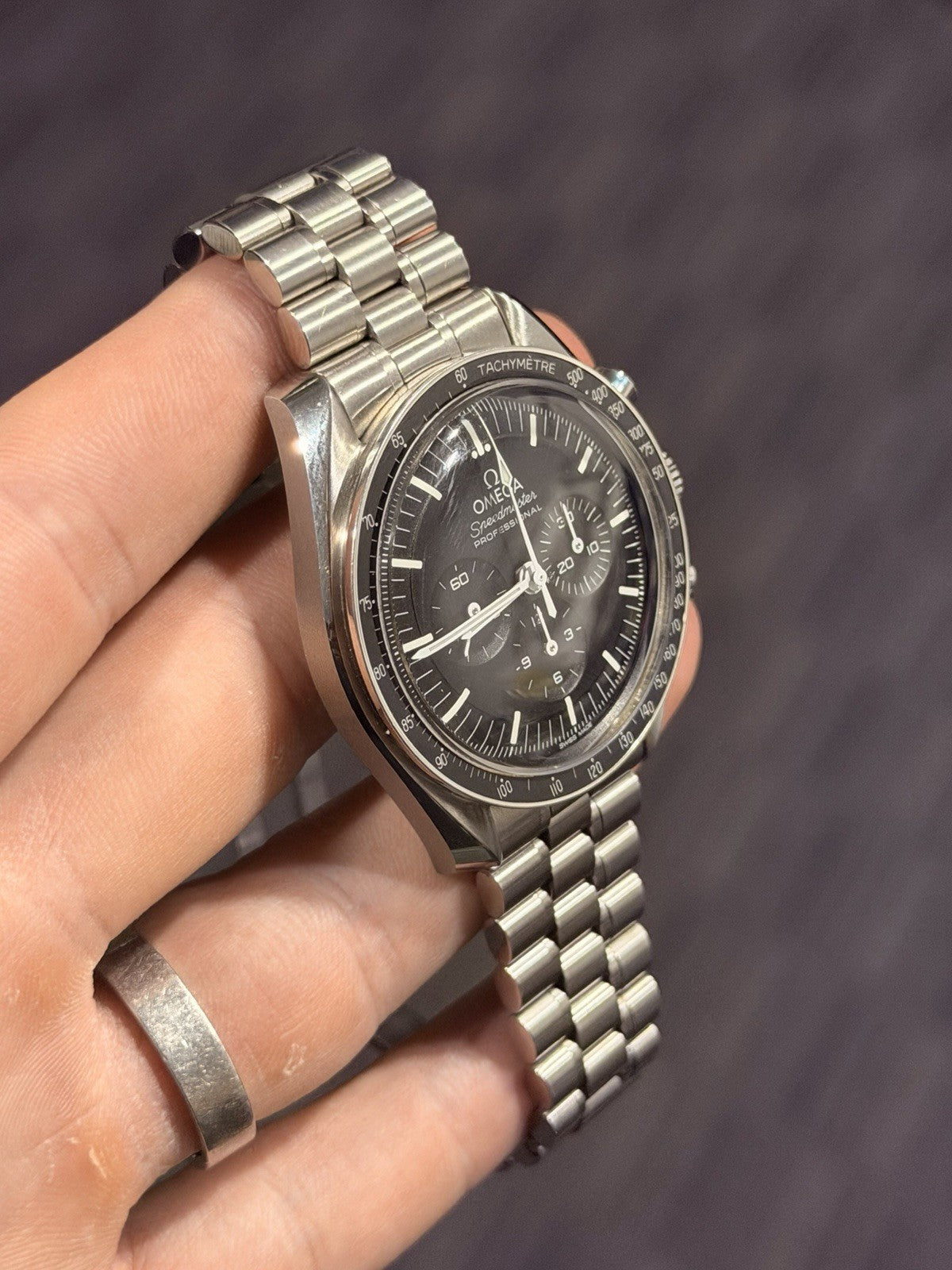 2022 Omega Speedmaster Steel Black Dial 42mm Manual Watch 310.30.42.50.01.001