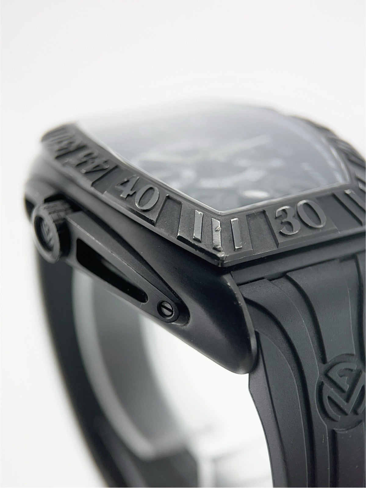 Franck Muller Vanguard Titanium Black Dial 45mm Automatic Mens 8900 CC DT GPJ