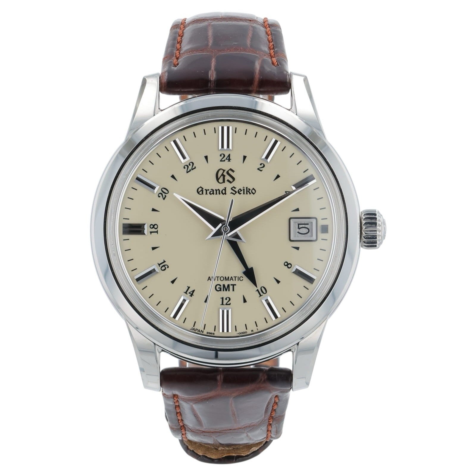Grand Seiko Elegance Stainless Steel Cream Dial 39.5mm Automatic Mens SBGM221