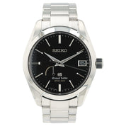 Grand Seiko Black Dial Stainless Steel 39mm Automatic Men’s Watch SBGA085