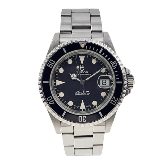 Tudor Submariner Stainless Steel Black 40mm Automatic Men’s Watch 79190