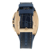 Franck Muller Vanguard Yachting 18k Rose Gold Blue Dial 45mm Automatic Watch
