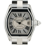 Cartier Roadster Silver Dial Stainless Steel 38mm Automatic Men’s Watch W62025V3