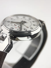 Bovet Sportster Triple Date Steel Silver Dial 40mm Automatic Men’s Watch QA0067