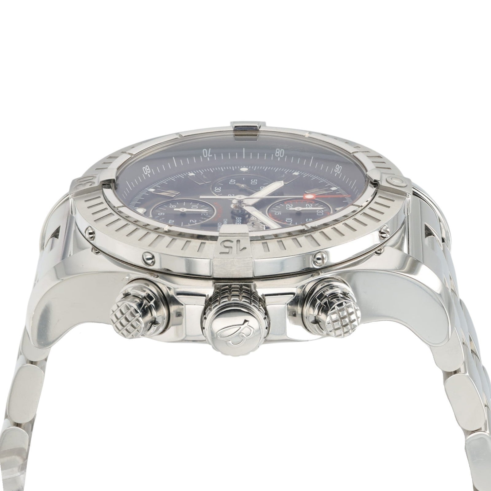 Breitling Avenger Black Dial Stainless Steel 48mm Automatic Mens Watch A13370