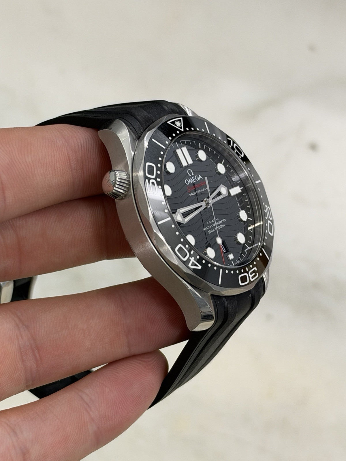 2023 Omega Seamaster Professional 300m Black Ceramic Watch 210.32.42.20.01.001