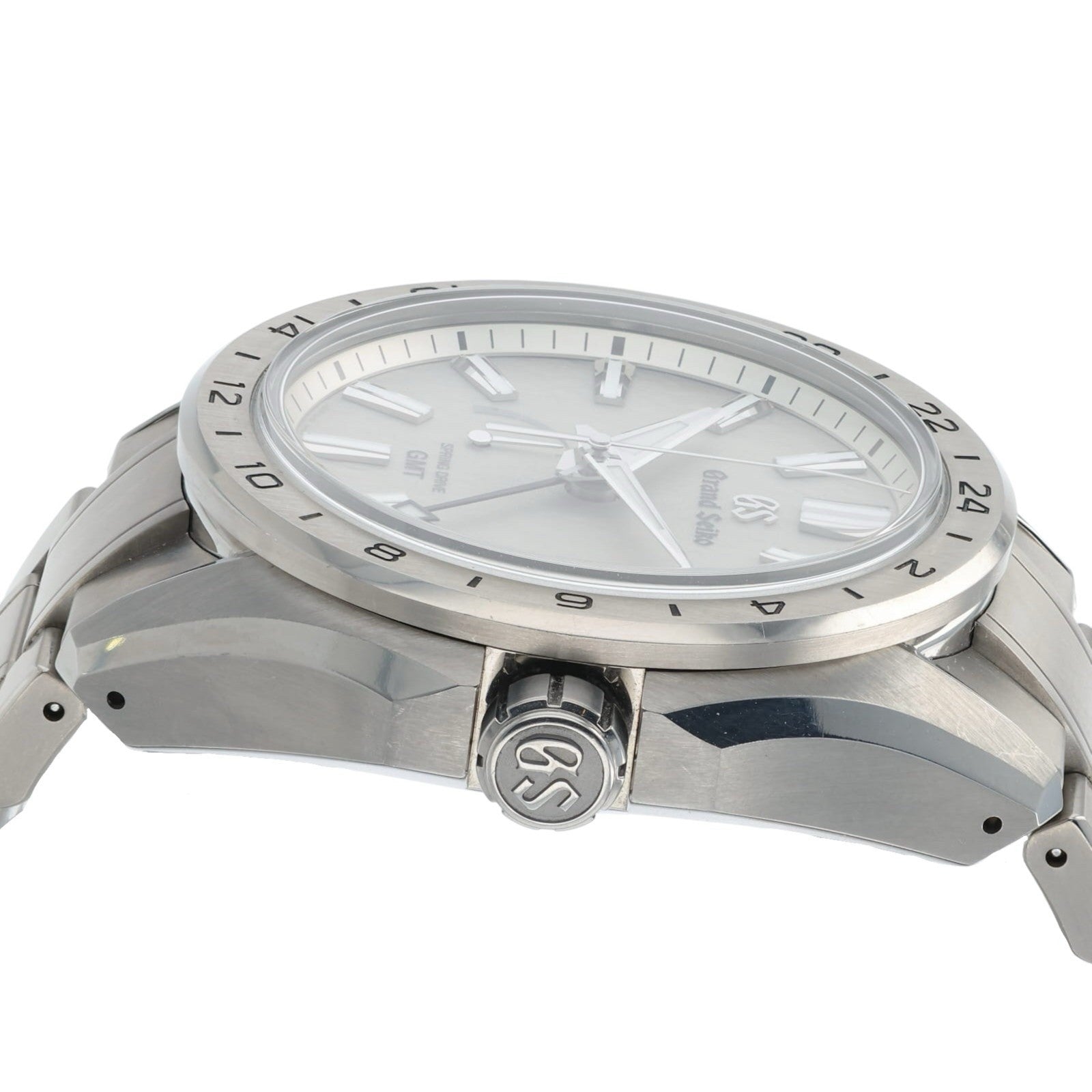 Grand Seiko Titanium Silver Color 41mm Automatic Movement Mens Watch SBGE285