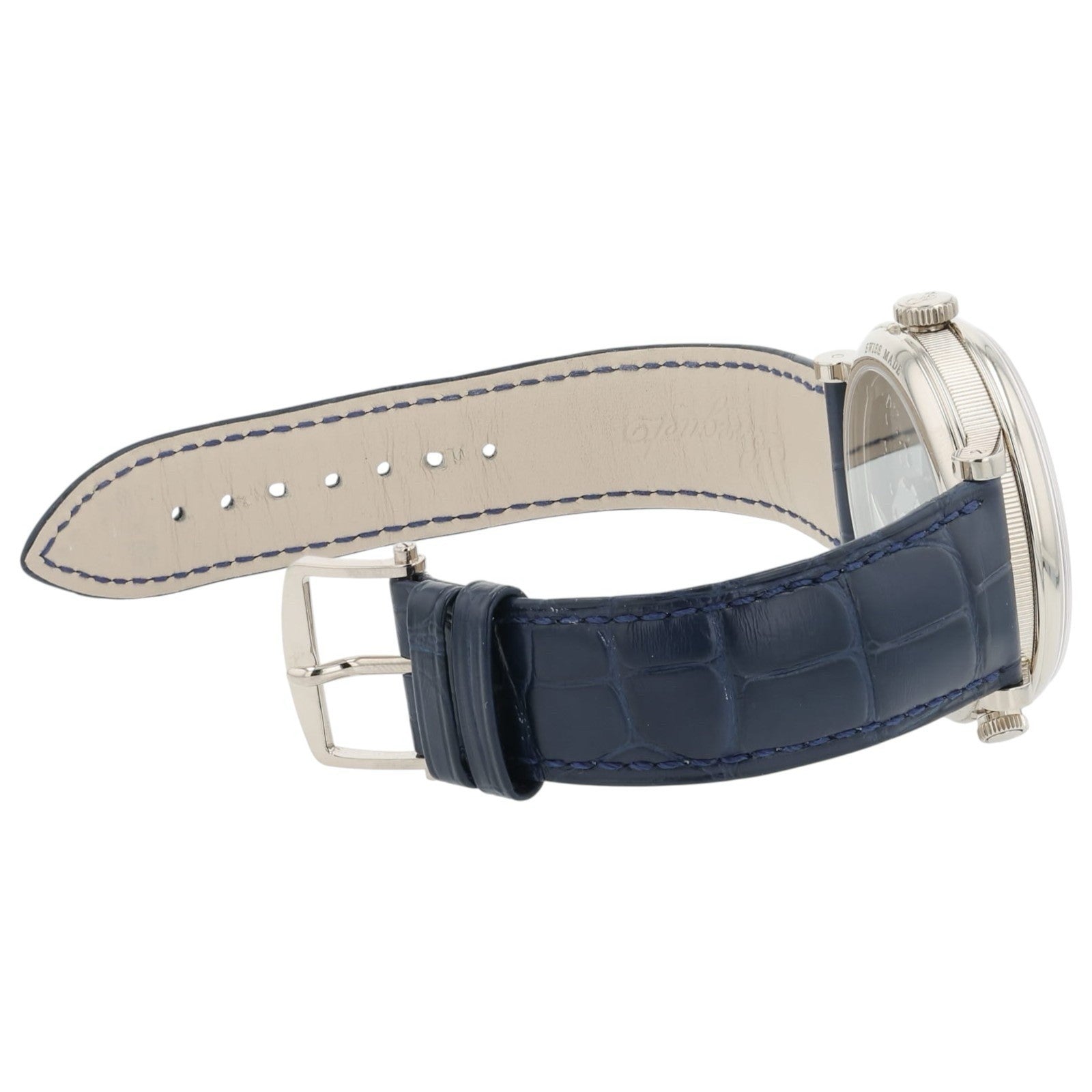Breguet Tradition 18k White Gold Blue Dial 40mm Automatic Men's Watch 7597