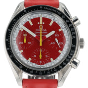 Omega Speedmaster Racing Steel Red Dial 39mm Automatic Watch 3810.61.41