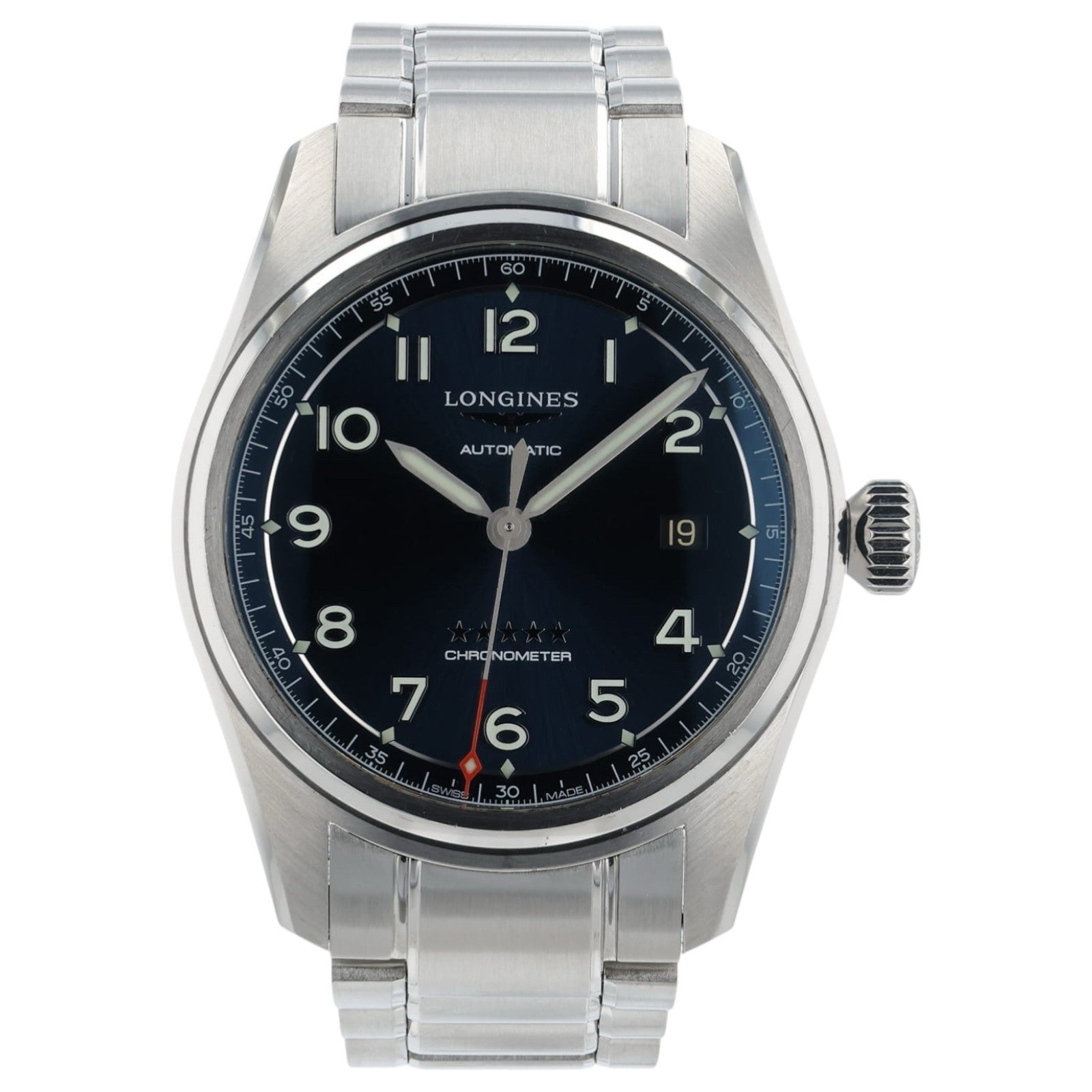 Longines Spirit Prestige Blue Dial Steel 40mm Automatic Men’s Watch L3.810.4
