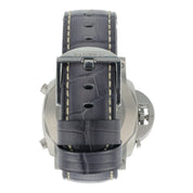 Panerai Luminor Chrono Stainless Steel White Dial 44mm Automatic Mens PAM01218