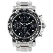 Montblanc Sport Stainless Steel Black Dial 41mm Automatic Movement Mens 7034