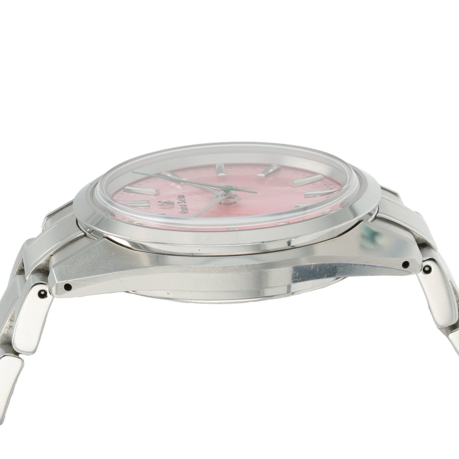 Grand Seiko Heritage Hanami Pink Dial Steel 36mm Manual Wind Men’s Watch SBGW313