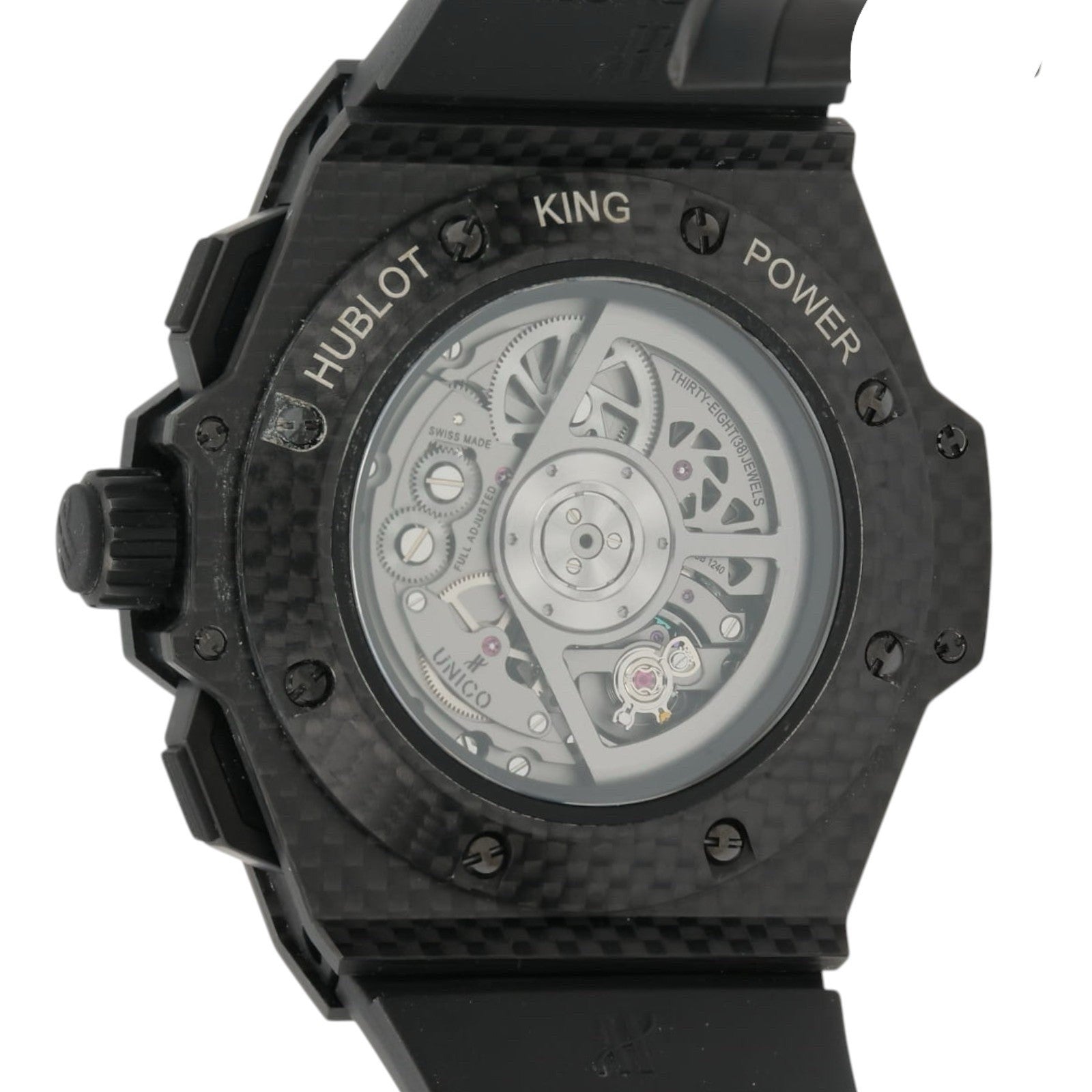 Hublot King Power Black Dial Carbon 48mm Automatic Men’s Watch 601.QX.0140.RX