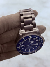 2023 Tudor Pelagos Date Blue Dial Titanium Men's Watch 25600TB - W/ Papers