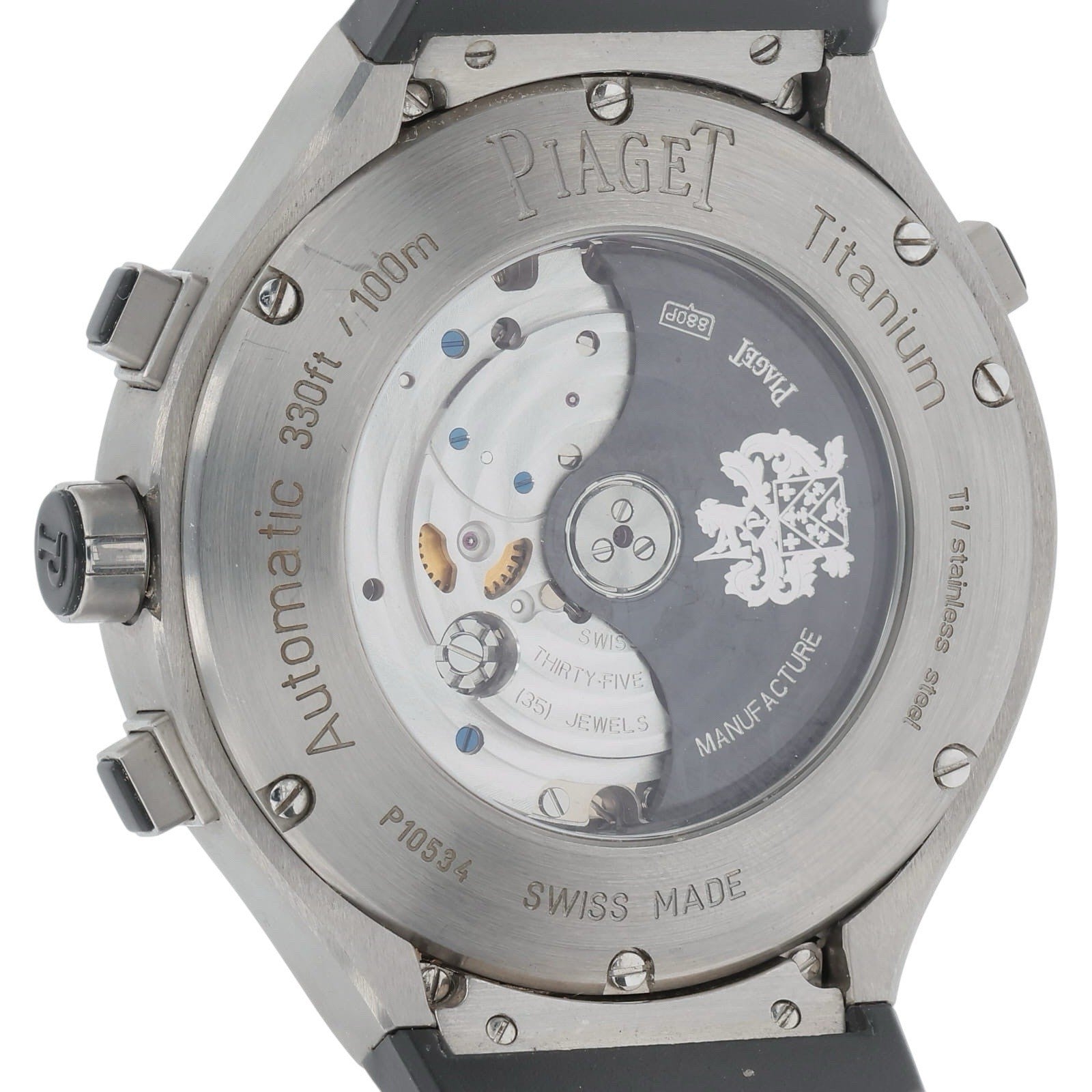 Piaget Polo Forty Five Titanium Silver Dial 45mm Automatic Men’s Watch G0A34001