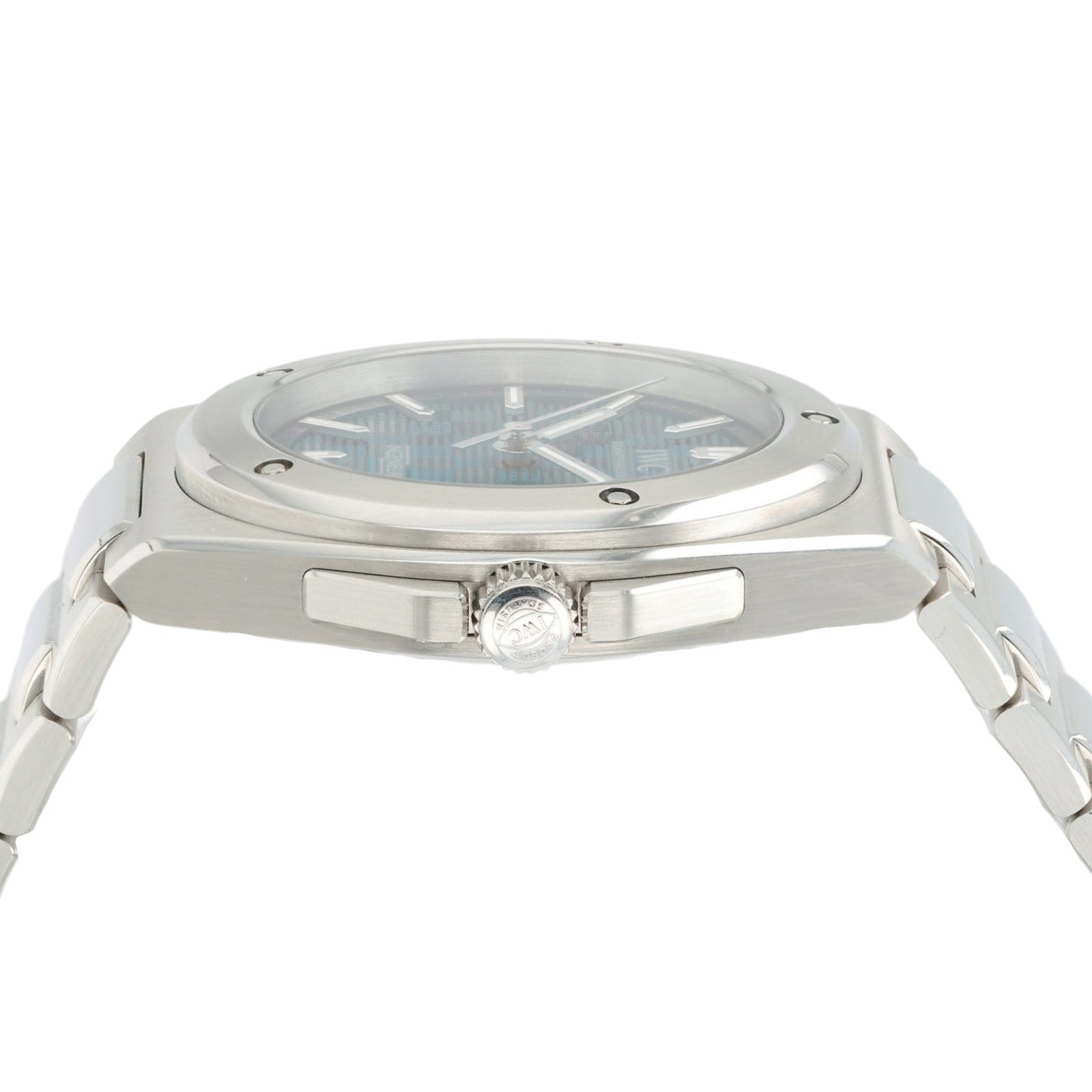 IWC Ingenieuer Aqua Dial Stainless Steel 40mm Automatic Mens Watch IW328903