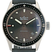 Blancpain Fifty Fathoms Stainless Steel Black Dial 43mm Automatic Men’s 5000