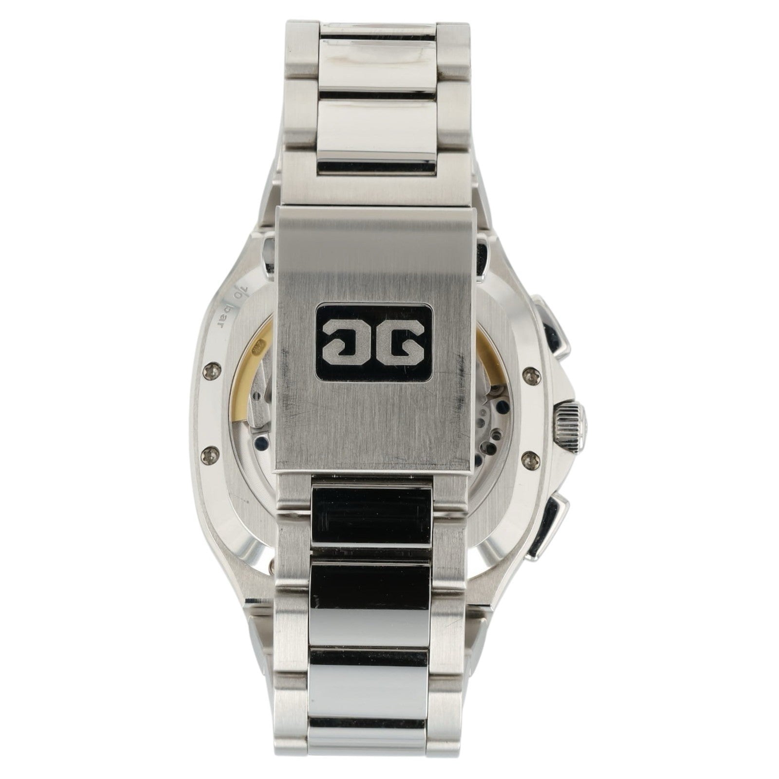 Glashutte Seventies Chrono White Dial Steel 40mm Auto Watch 1-37-02-18-02-70