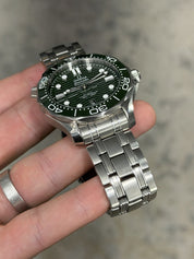 2025 Omega Seamaster Green Dial Steel 42mm Automatic Mens 210.30.42.20.10.001