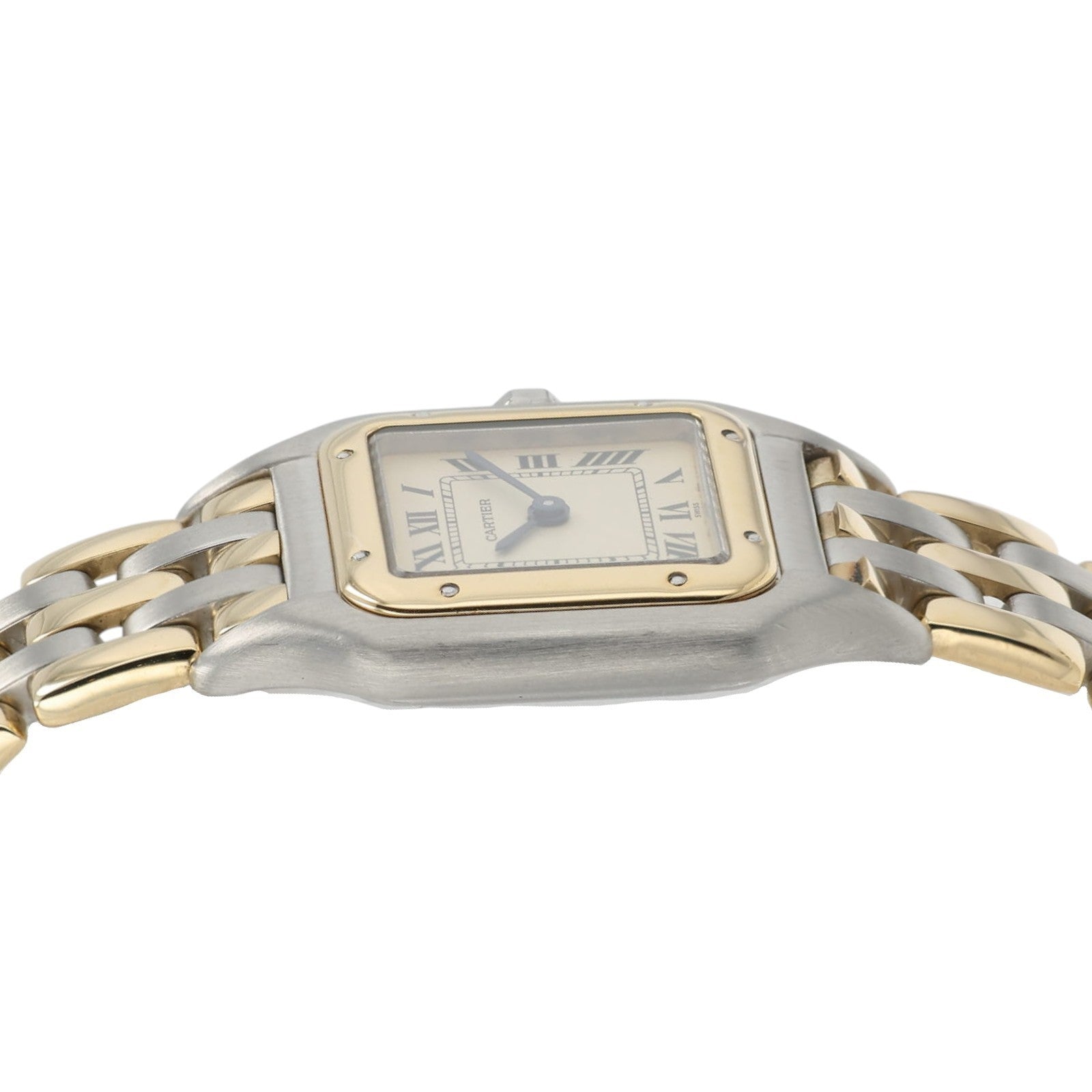 Cartier Panthere Two-Tone Silver Dial Stainless Steel & Gold 22mm Watch 6692