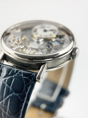 Breguet Tradition 18k White Gold Silver Color Dial 38mm Automatic Men’s 7037