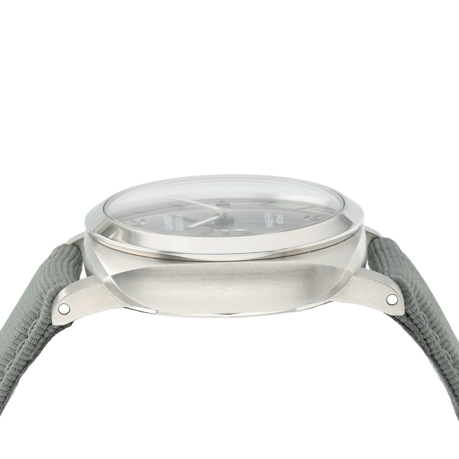 Panerai Luminor Marina Gray Stainless Steel 44mm Automatic Men’s Watch PAM01358