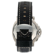 Panerai Luminor Chrono Stainless Steel Black Dial 44mm Automatic Men’s Watch