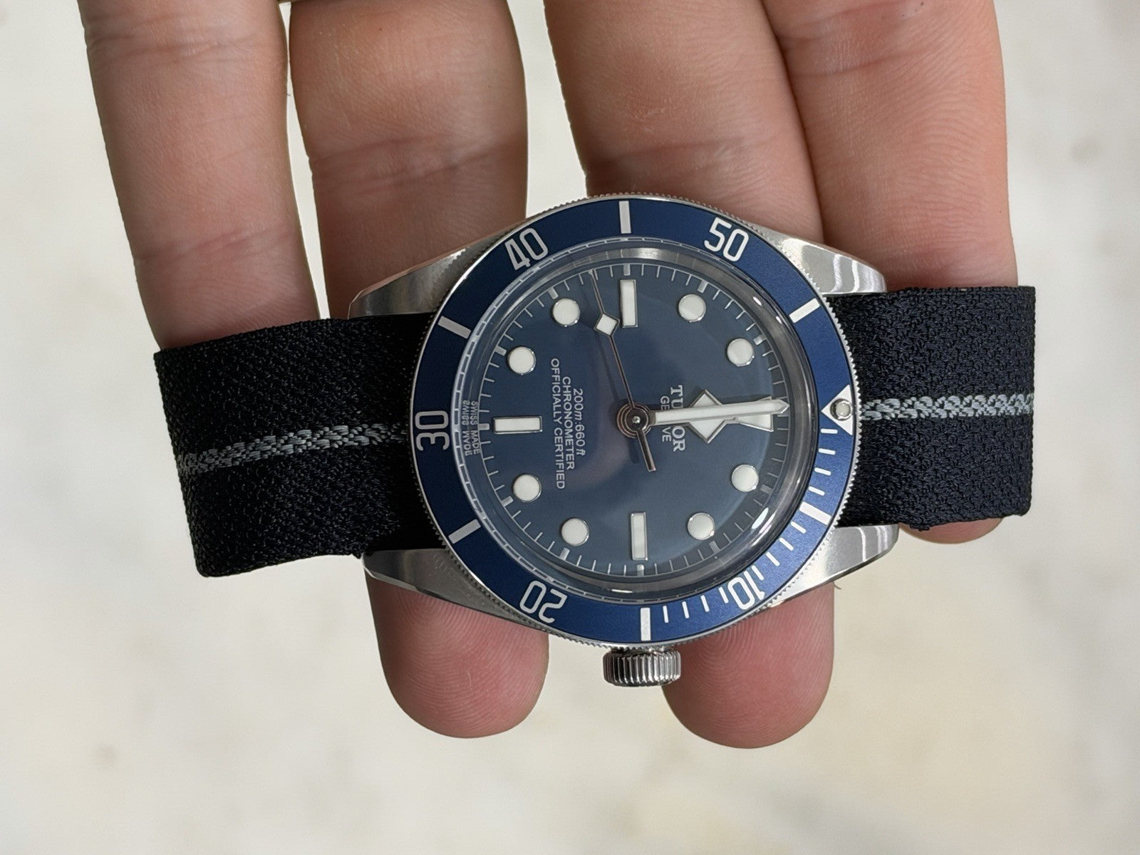 2025 Tudor Black-Bay Stainless Steel Blue 39mm Automatic Men’s Watch 79030B