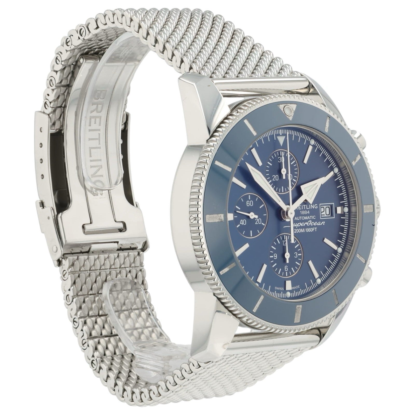 Breitling SuperOcean Heritage Blue Dial Steel 46mm Automatic Men’s Watch A13312