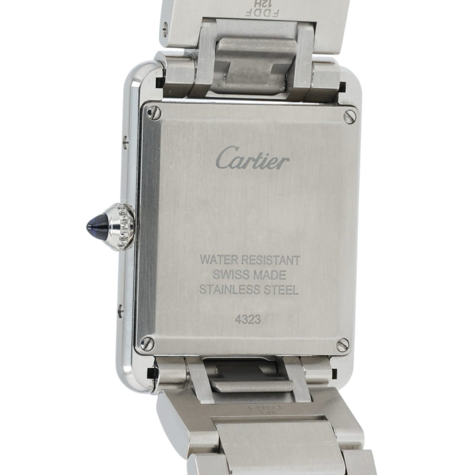 Cartier Tank Must Silver Dial Stainless Steel 26mm Quartz Unisex Watch WSTA0052