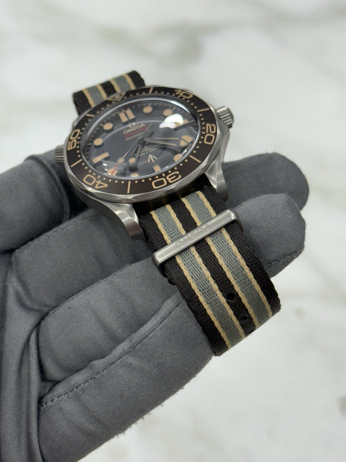 Omega Seamaster No Time to Die James Bond Mens Watch 210.92.42.20.01.001