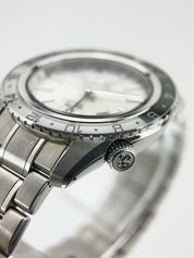 Grand Seiko Stainless Steel White Linen Dial 44mm Automatic Men's Watch SBGE275