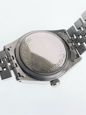 Tudor Prince Date Stainless Steel Black Dial 32mm Automatic Unisex Watch 72000
