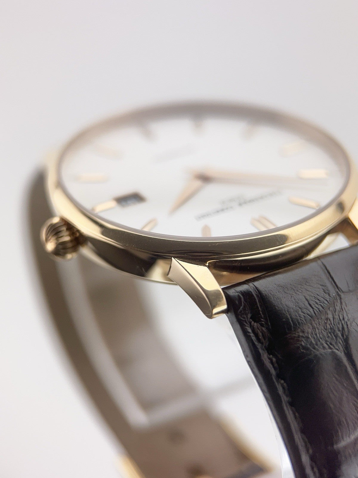 Frederique Constant Slim Line 18k Rose Gold White Dial 40mm Automatic FC-316V5B9