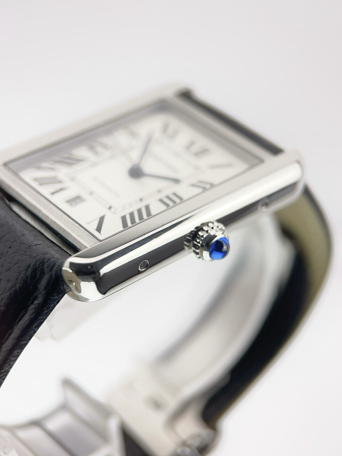 Cartier Tank Solo Steel Silver Dial 31mm Automatic Men's Watch W5200027