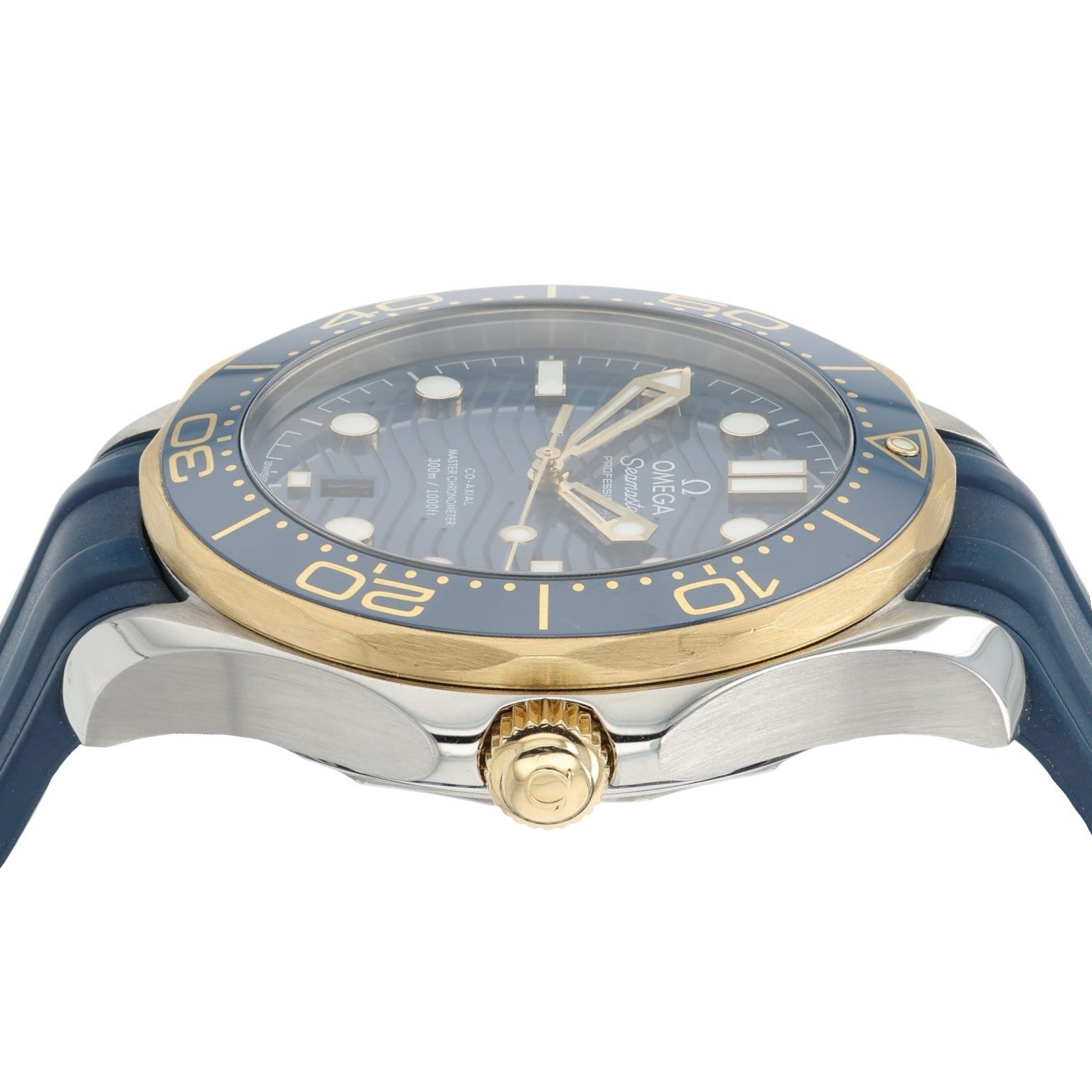 Omega Seamaster Diver Blue Dial Gold & Steel 42mm Automatic 210.22.42.20.03.001