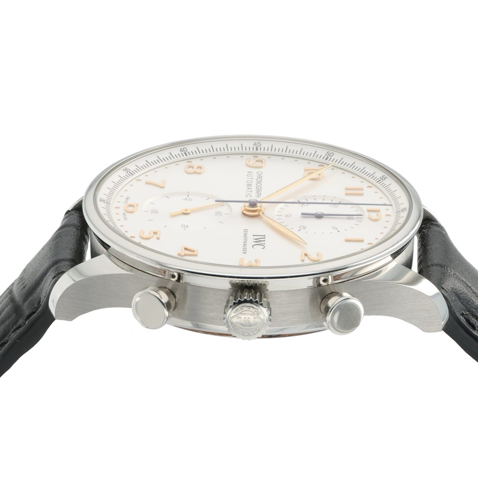 IWC Portugiesser Silver Dial Stainless Steel 41mm Automatic Mens Watch IW371604