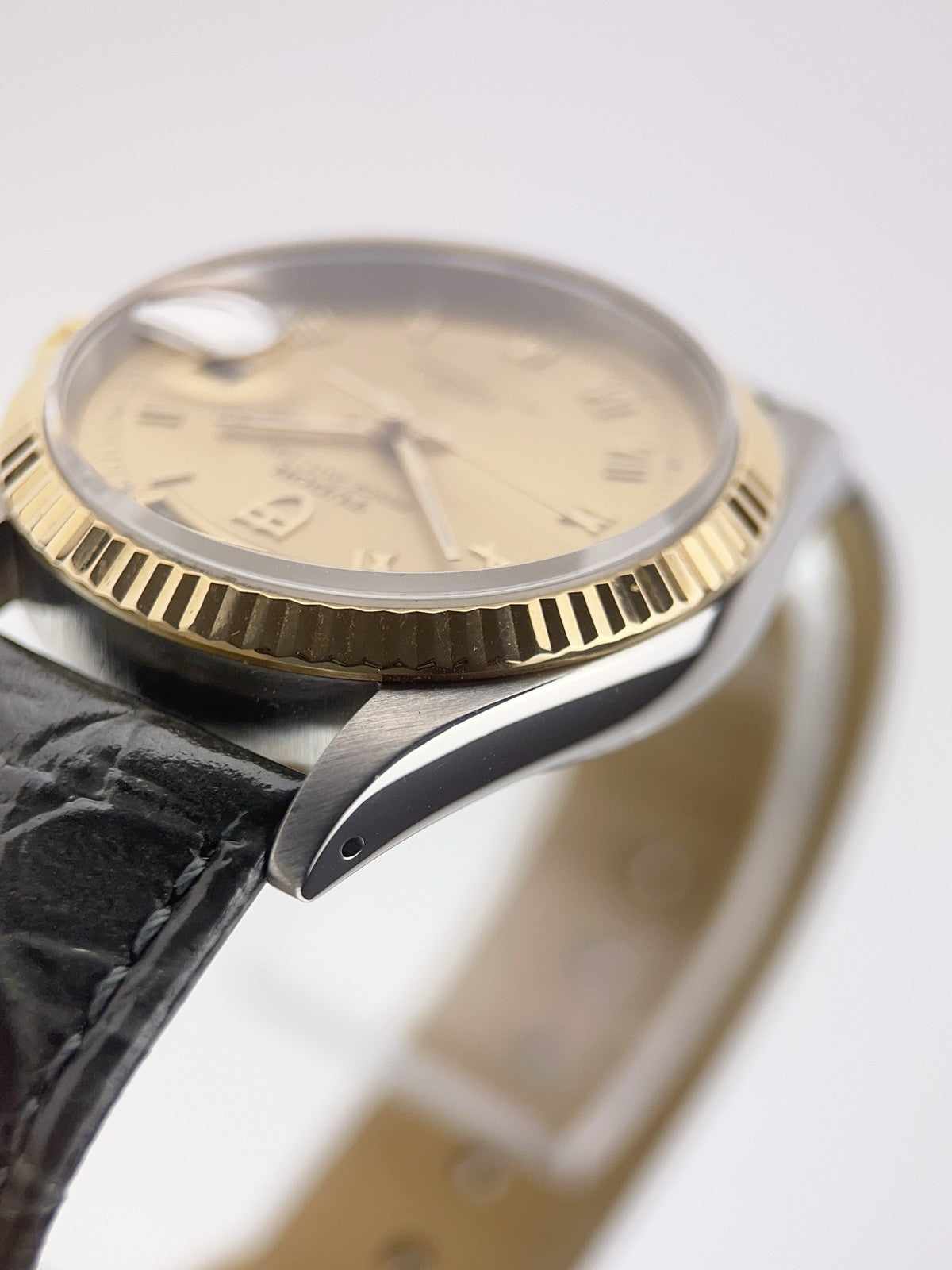 Tudor Prince Date Day Steel Champagne Dial 36mm Automatic Mens Watch 76213
