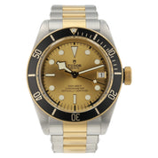 Tudor Black Bay S&G Champagne Dial Gold & Steel 41mm Automatic Mens Watch 79733N