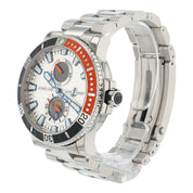Ulysse Nardin Maxi Marine Stainless Steel Silver Dial 45mm Automatic Mens 263-90