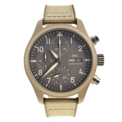 IWC Pilot Chronograph Mojave Desert Beige Ceramic 41mm Automatic Watch IW389402